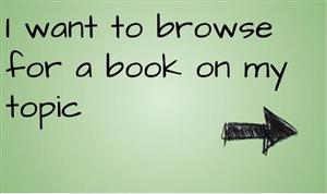 Browse books on my topic 